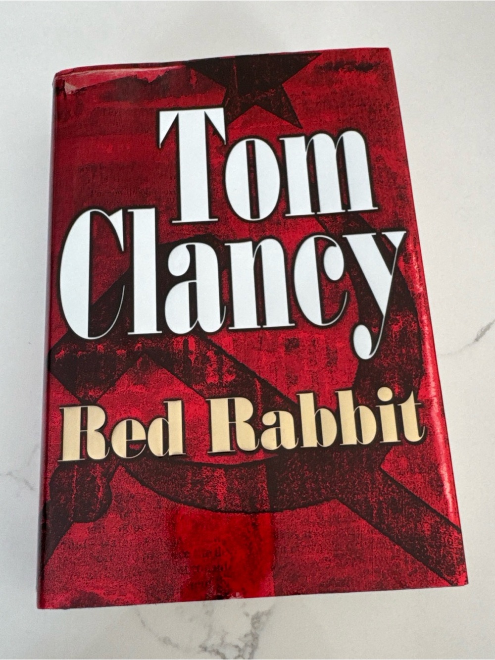 Red Rabbit Hardcover Book - Red